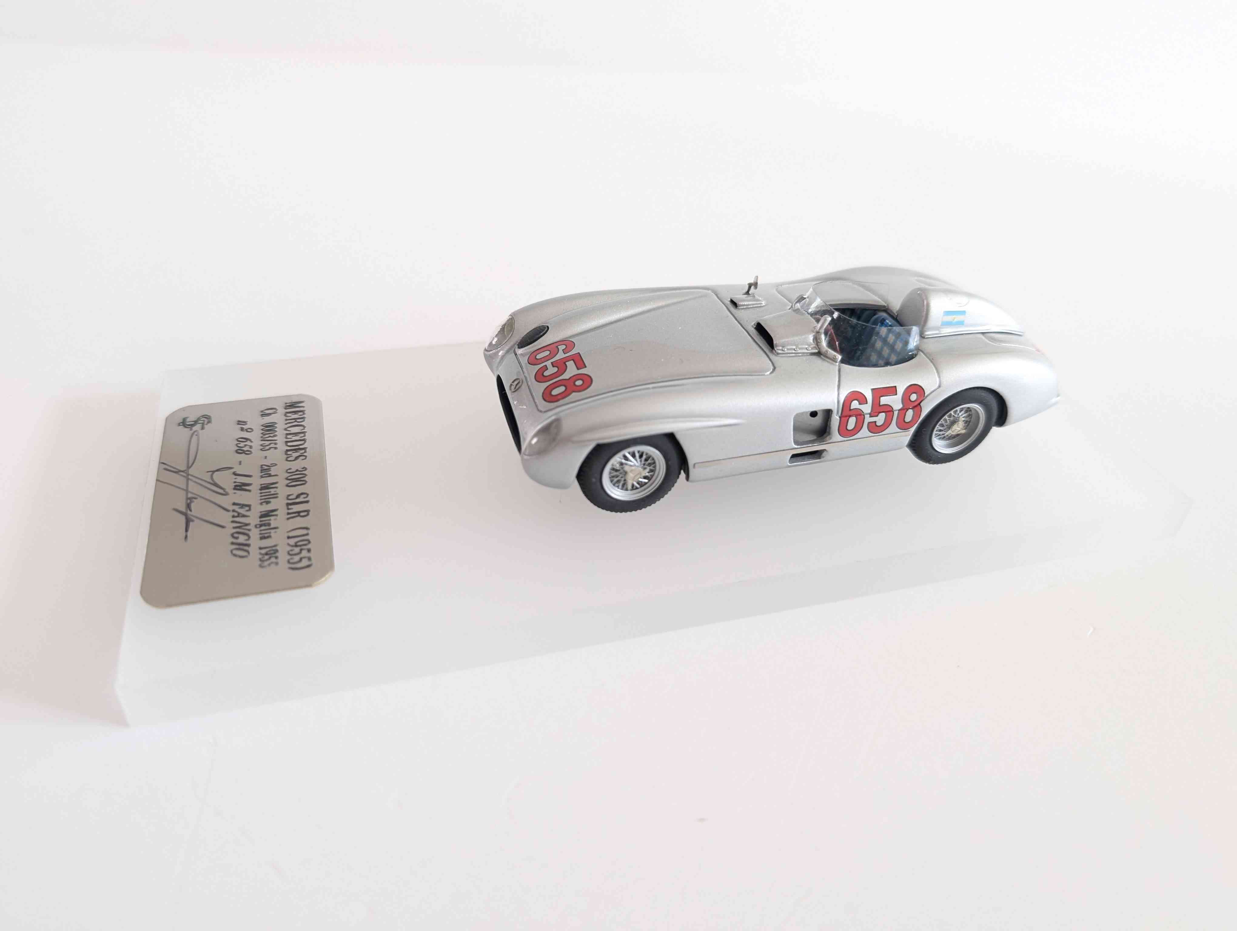 F. Suber : Mercedes 300 slr Mille Miglia 1955 - Fangio